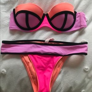 Victoria’s Secret Color Block Bikini